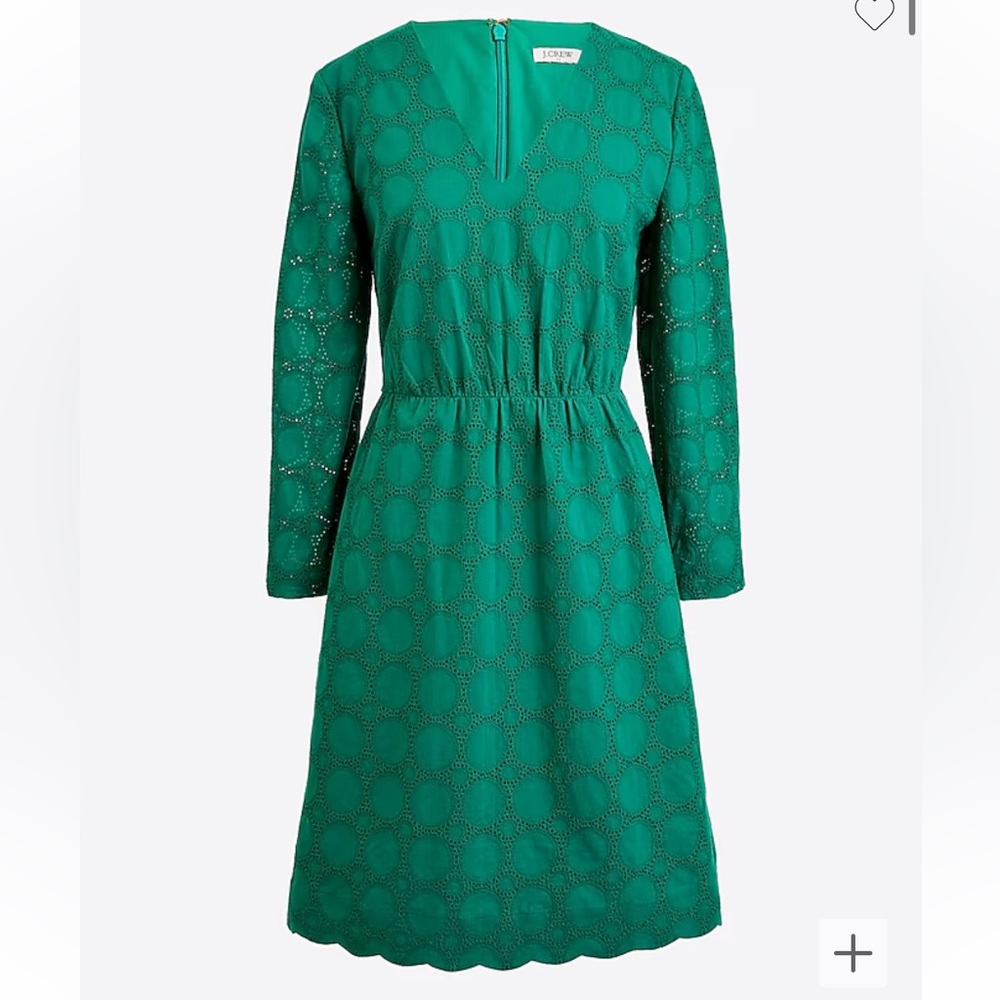 Jcrew Factory v neck lace Dress